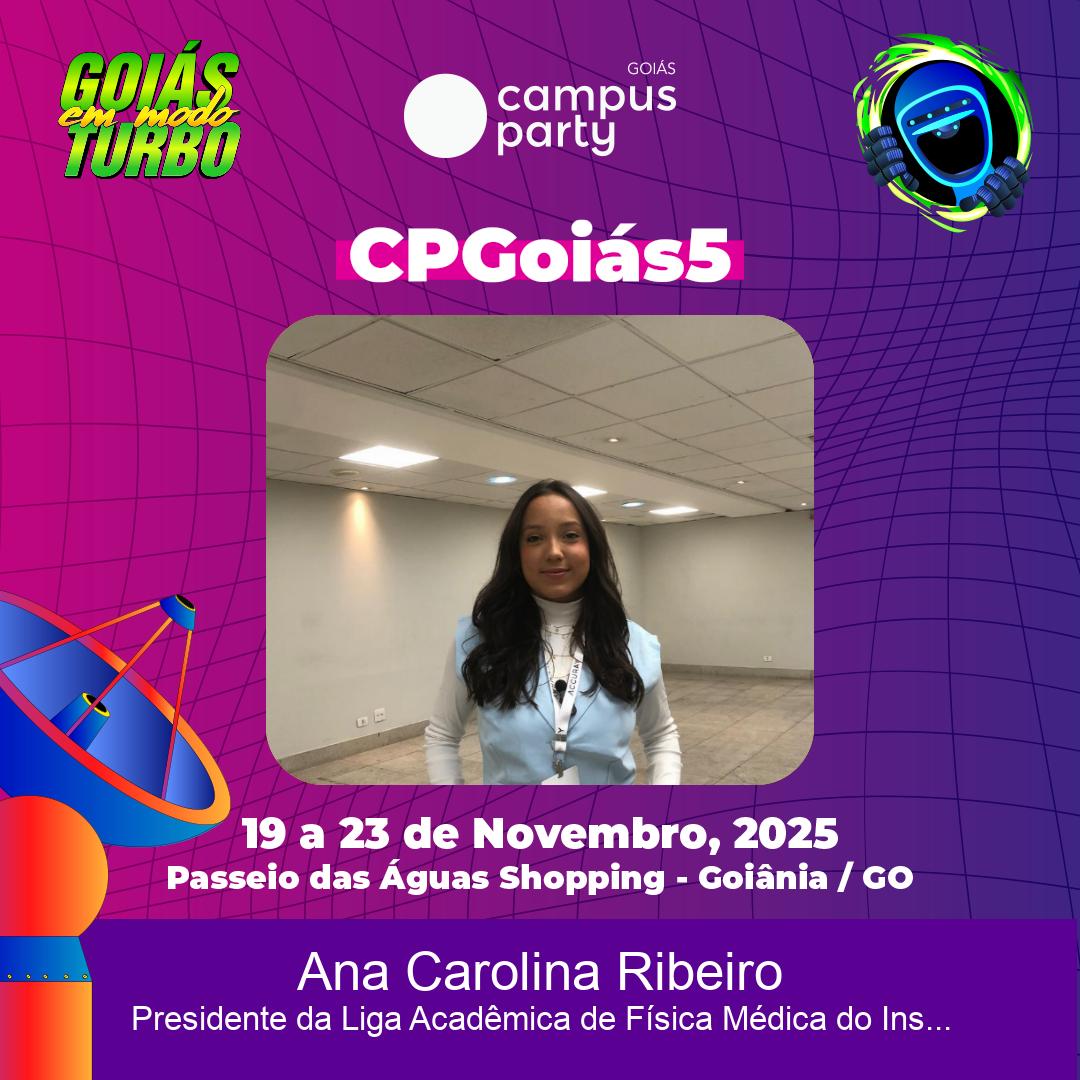 Palestrante - Ana Carolina Ribeiro