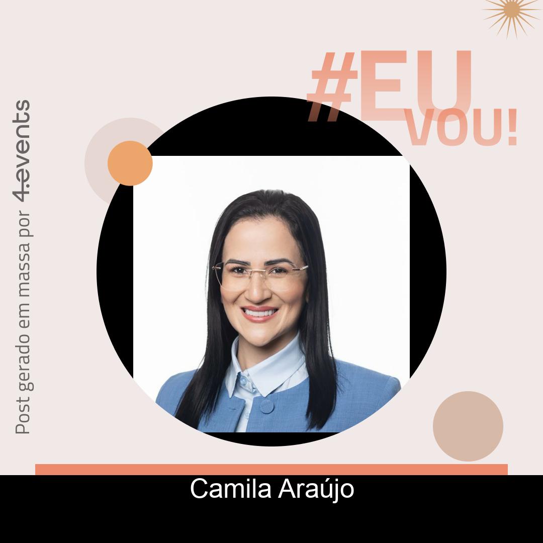 Palestrante Camila Araújo