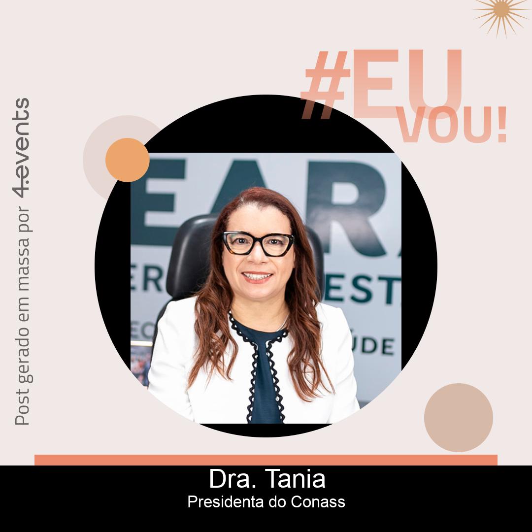 Palestrante - Dra. Tania