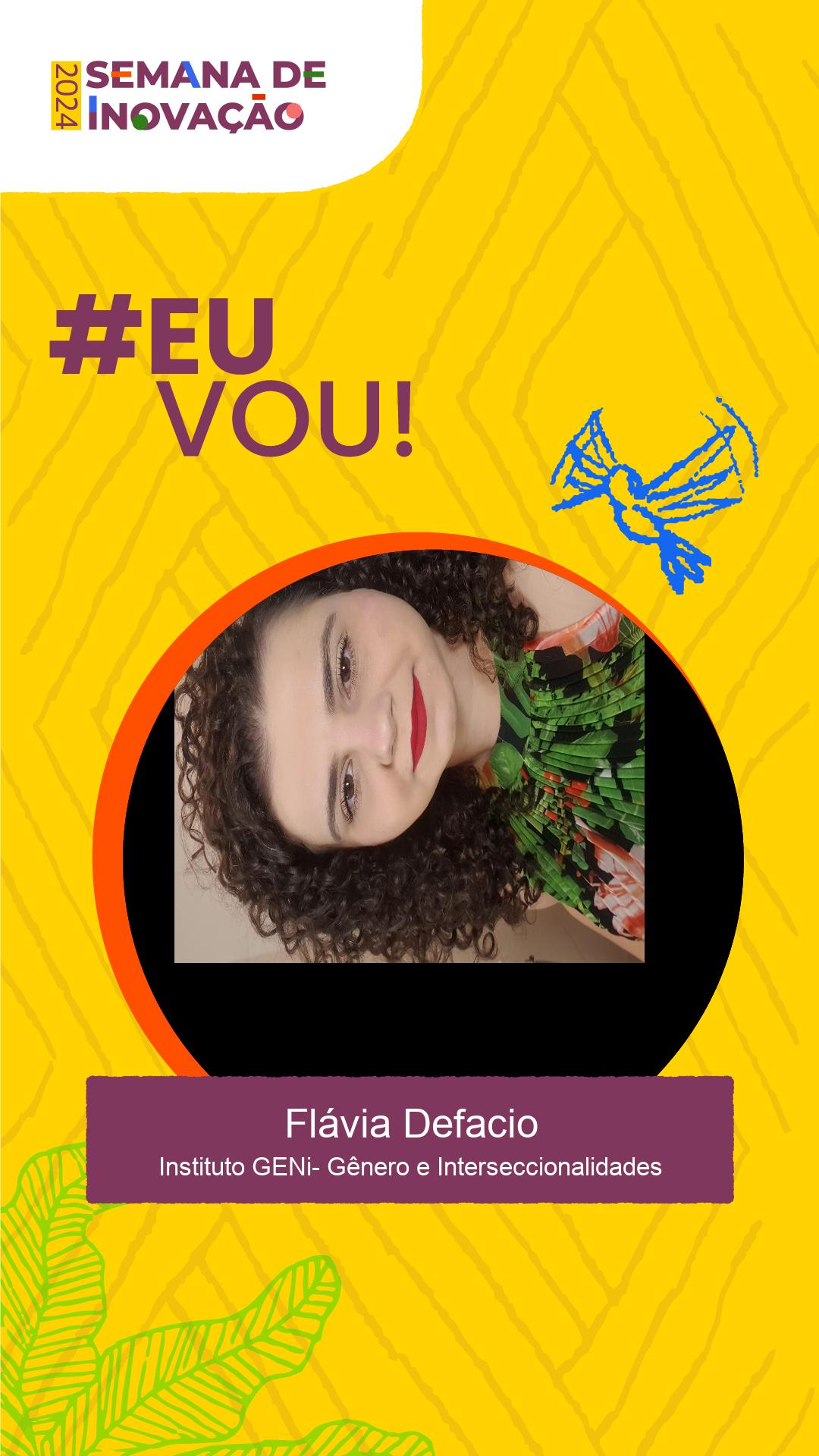 Palestrante - Flávia Defacio