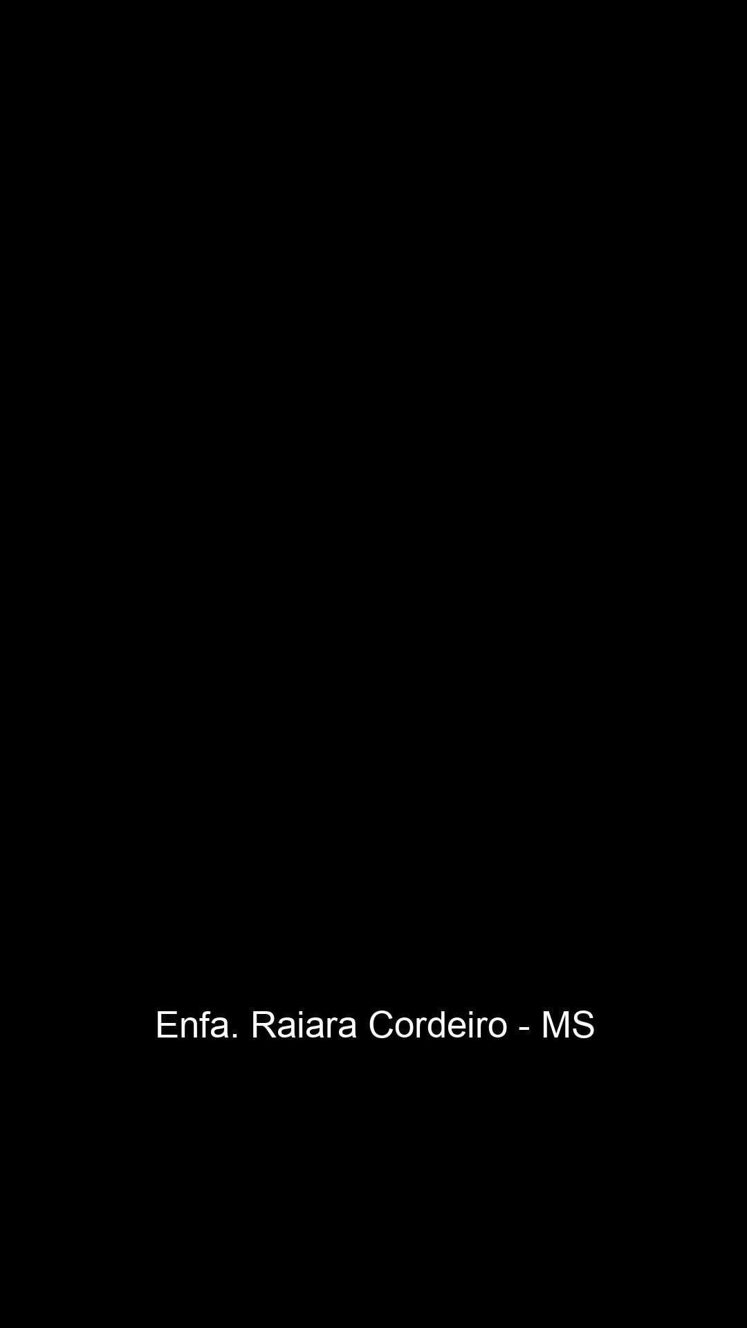 Miss R Cordeiro Palestrante - Enfa. Raiara Cordeiro - MS