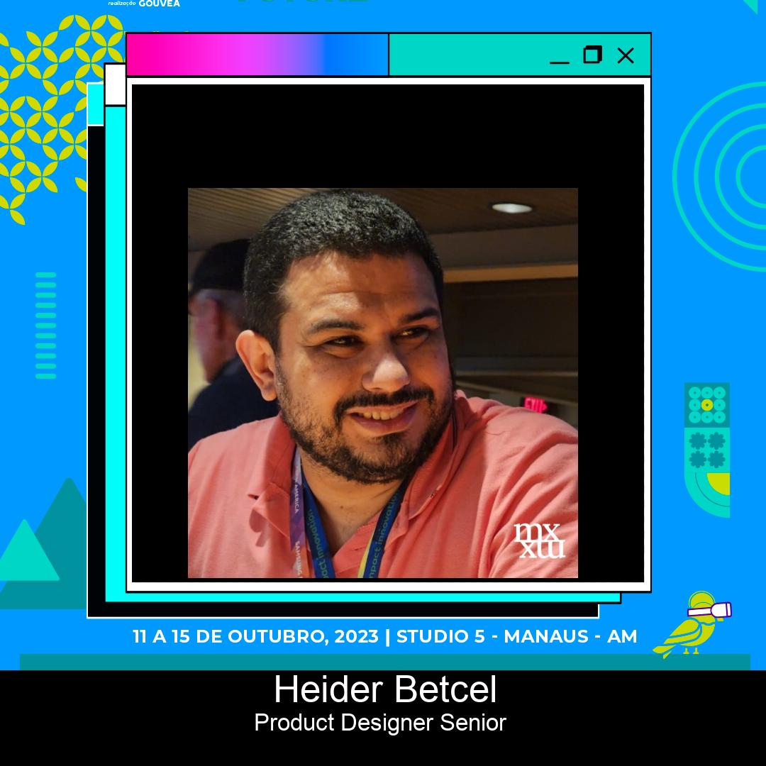 Palestrante heider betcel