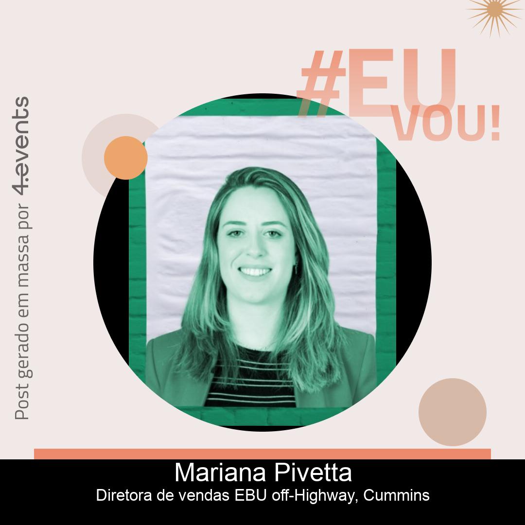 Palestrante - Mariana Pivetta