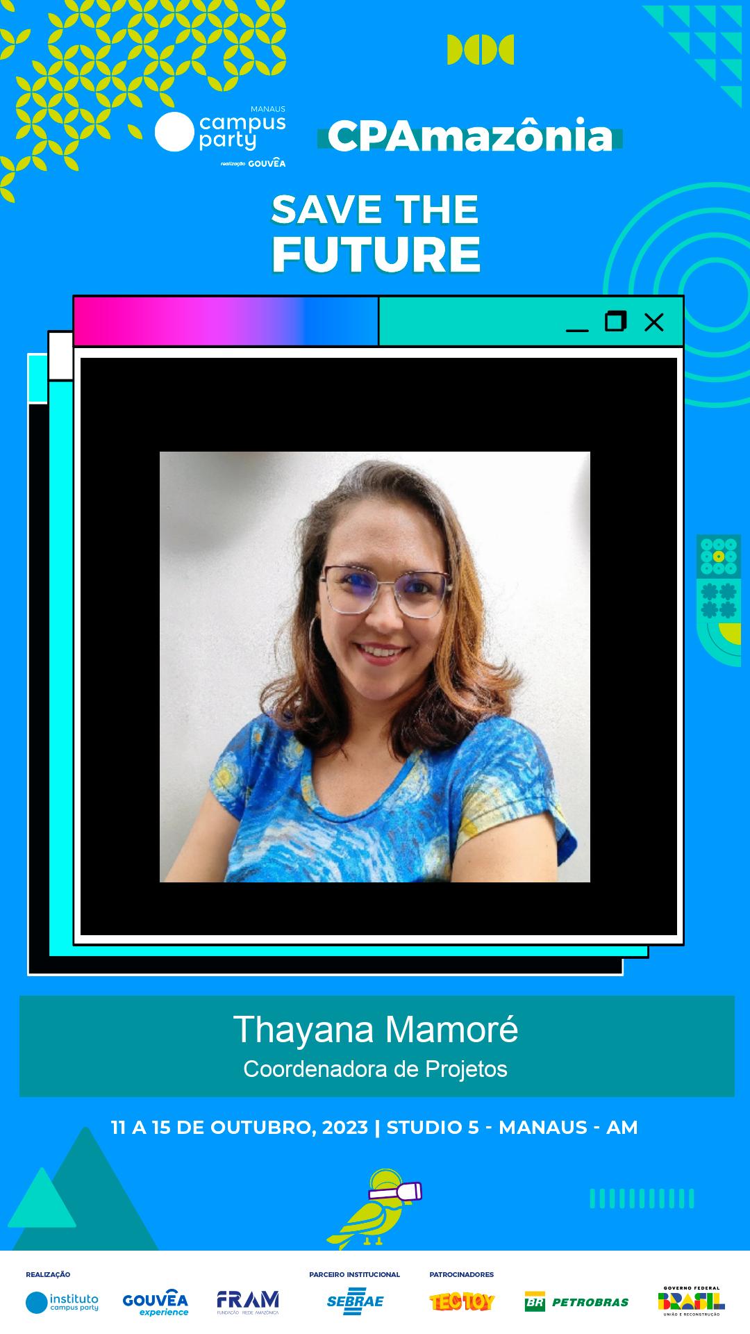 Palestrante - Thayana Mamoré